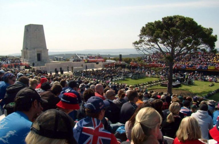 Çanakkale Avustralya Anıtı’nda Tören Düzenlendi