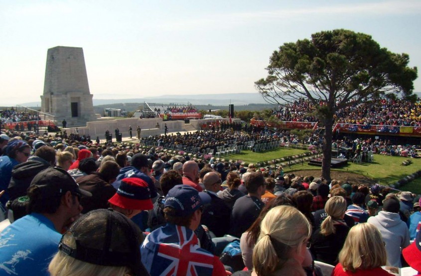 Çanakkale Avustralya Anıtı’nda Tören Düzenlendi