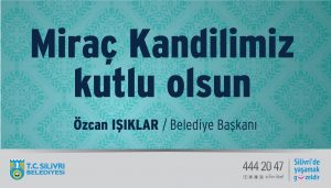 Miraç Kandilimiz Kutlu Olsun
