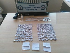 Tekirdağ’da Sentetik Uyuşturucu Satıcısı Yakalandı