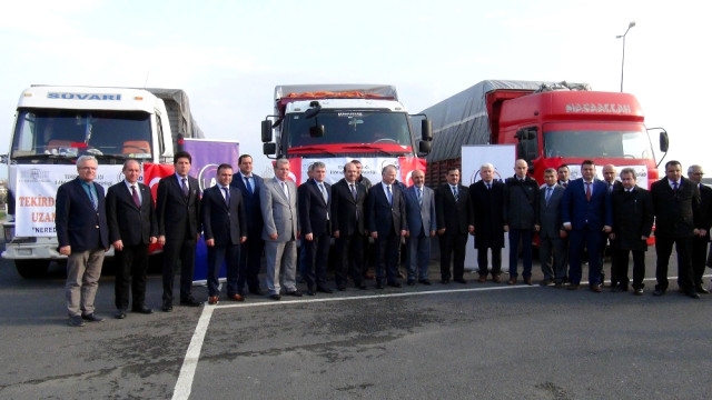 Tekirdağ’dan El Bab’a 61 Ton Un