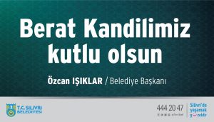 Berat Kandili Kutlama İlanı