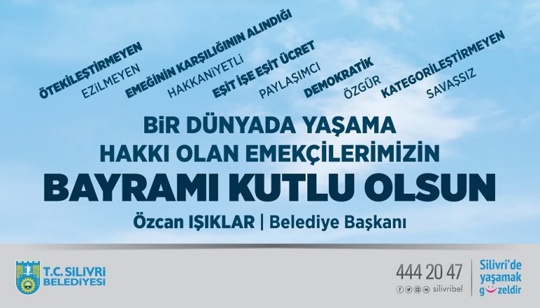 1 Mayıs Kutlama İlanı