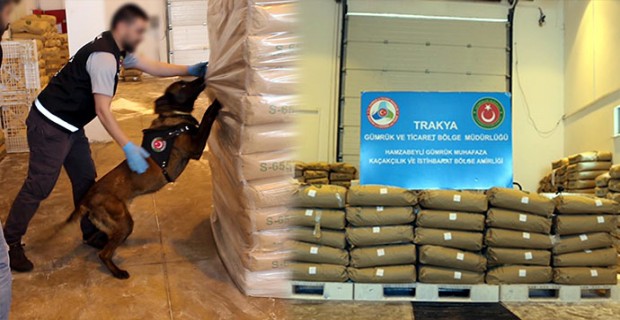 Hamzabeyli Sınır Kapısı’nda 775 kilo eroin ele geçirildi