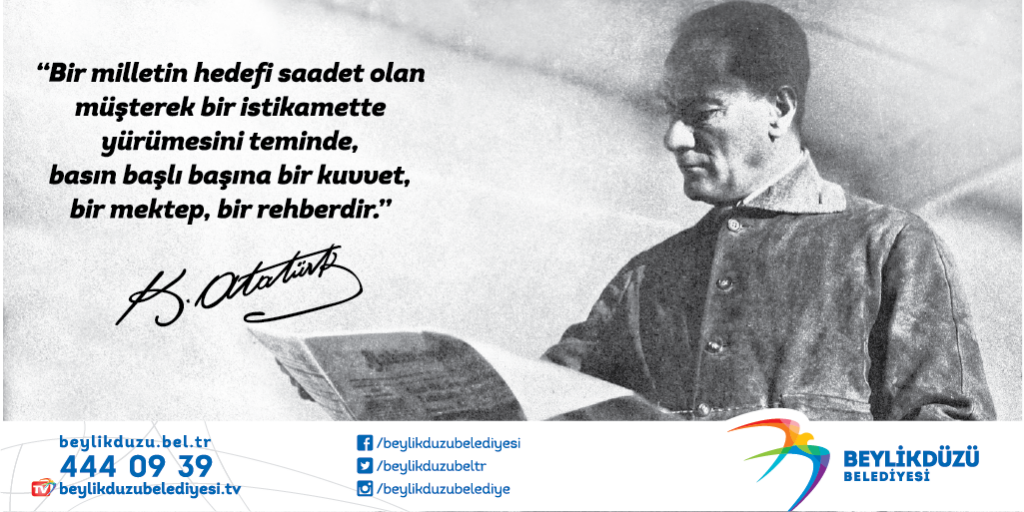 Ekrem İmamoğlu Basın Bayramı İlanı