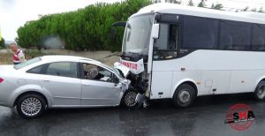 Kavaklı’da feci kaza