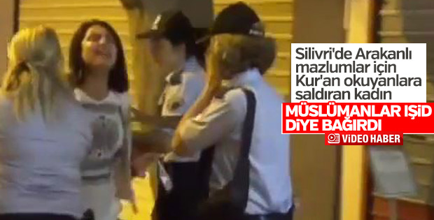 Silivri’de Arakan için dua edenlere sözlü saldırı: Müslümanlar IŞİD