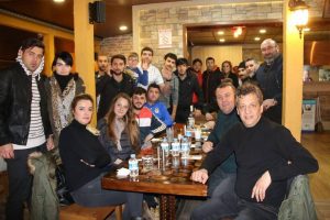 Çantaspor galibiyeti yemekte kutladı