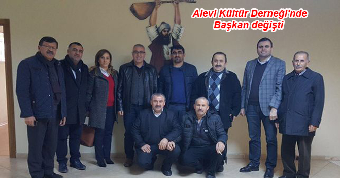 Alevi Kültür Derneği’nde Başkan değişti