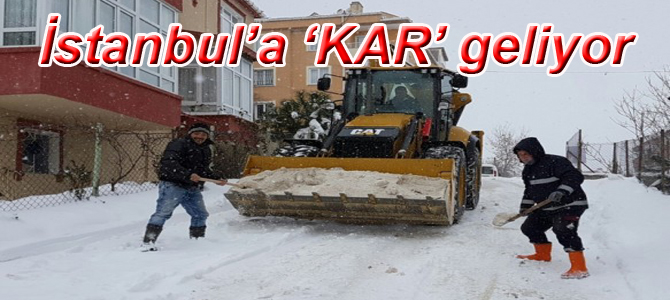 Çatalca, B.Çekmece, Beylikdüzü, Silivri, tarafında kar yağışı etkili olacak…