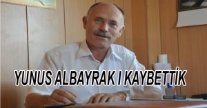 YUNUS ALBAYRAK I KAYBETTİK