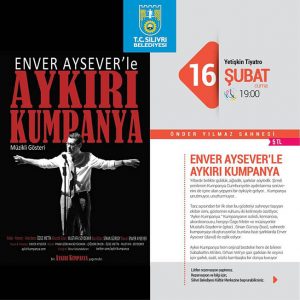 Enver Aysever Silivri’de…!