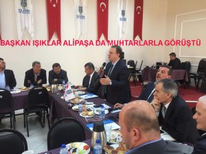 BAŞKAN ÖZCAN IŞIKLAR MUHTARLARLA BULUŞTU