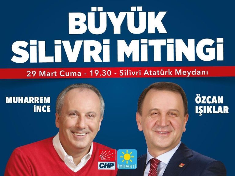 MUHARREM İNCE SİLİVRİ DE