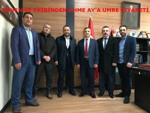 EĞİTİM BİR SEN DEN AHMET AY’A UMRE ZİYARETİ