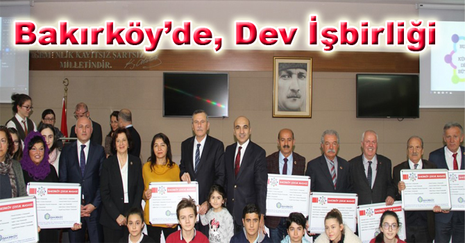 BAKIRKÖY’DE ÇOCUKLAR İÇİN DEV İŞBİRLİĞİ