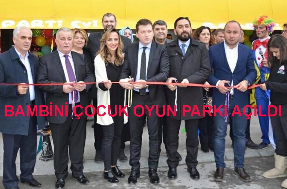 BAMBİNİ ÇOCUK OYUN PARKI AÇILDI