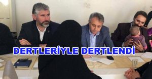 DERTLERİYLE DERTLENDİ…