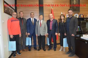 SİLİVRİ’DE 7 ÖĞRETMEN ÖDÜLLENDİRİLDİ