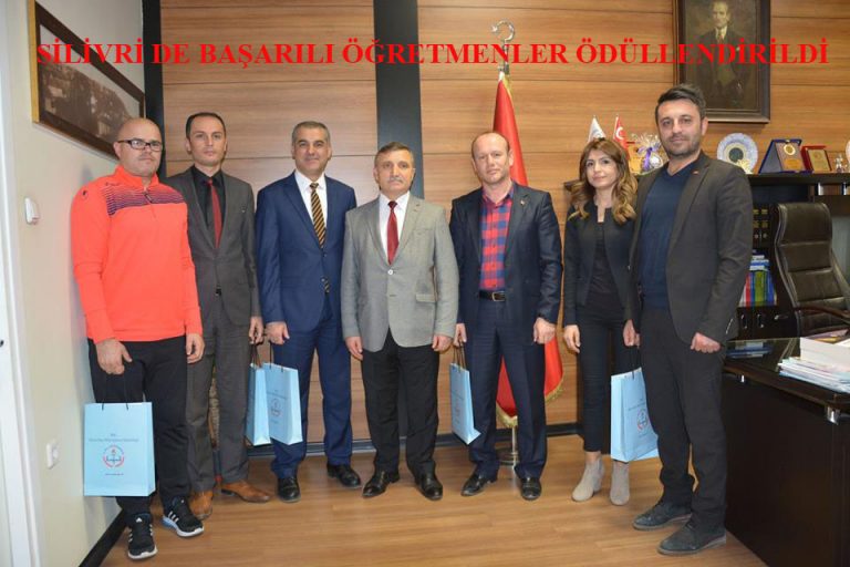 SİLİVRİ’DE 7 ÖĞRETMEN ÖDÜLLENDİRİLDİ