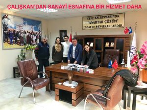 ÇALIŞKAN’DAN BİR HİZMET DAHA