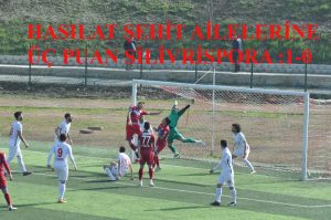 HASILAT ŞEHİT AİLELERİNE ÜÇ PUAN SİLİVRİSPOR’A : 1-0