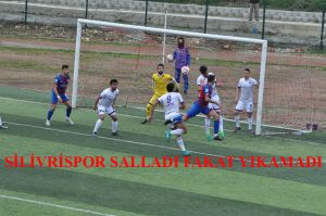 SİLİVRİSPOR SALLADI DEVİREMEDİ : 1-1