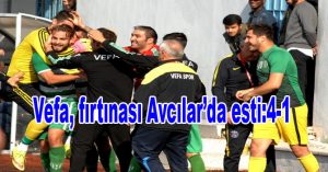 Vefa, fırtınası Avcılar’da esti:4-1