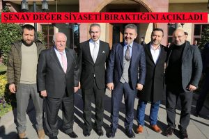 ŞENAY DEĞER ‘ SİYASETTE YOKUM ‘
