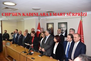 CHP’Lİ BELEDİYELERDE 8 MART KADINLARA TATİL