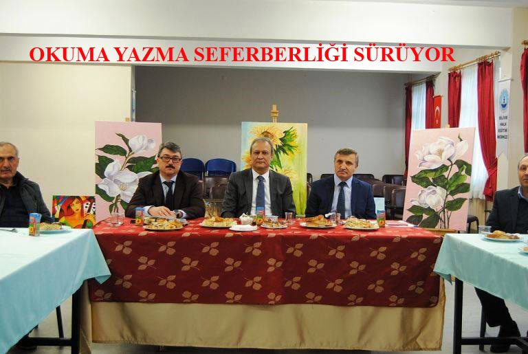 SİLİVRİ’DE OKUMA YAZMA SEFERLİĞİNE DEVAM