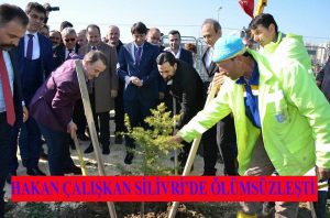 SİLİVRİ’DE BİR FİDAN ANISINA 249 FİDAN DİKİLDİ