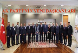 İŞTE AK PARTİ’NİN YENİ İLÇE BAŞKANLARI