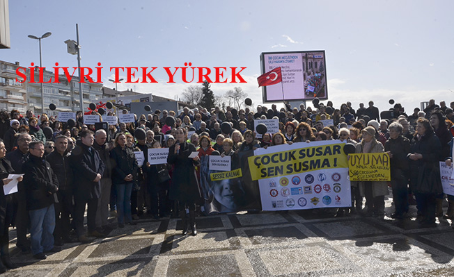 SİLİVRİ ÇOCUK İSTİSMARINA KARŞI TEK SES OLDU