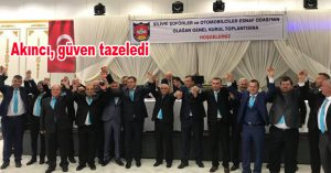 Akıncı, güven tazeledi