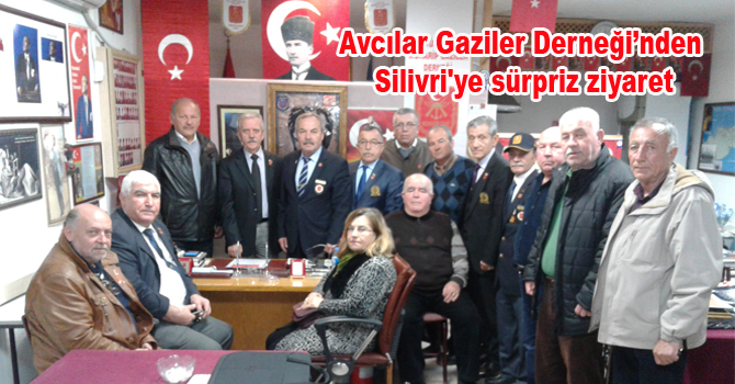 Avcılar Gaziler Derneğinden Silivri’ye sürpriz ziyaret