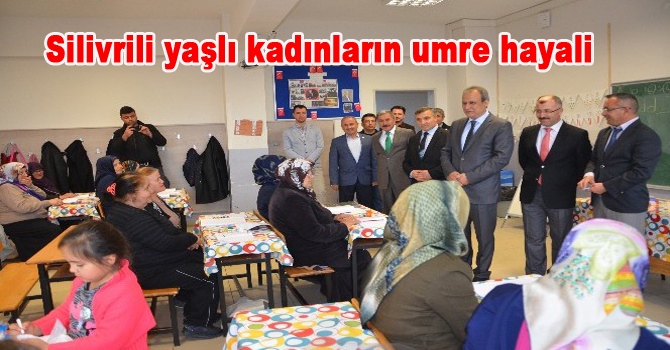 Silivrili yaşlı kadınların umre hayali