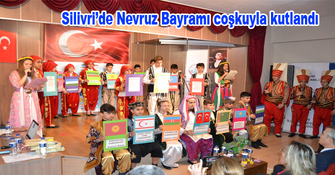 Silivri’de Nevruz Bayramı coşkuyla kutlandı
