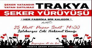 Trakya Şeker Yürüyüşü