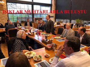 IŞIKLAR MUHTARLARLA DEĞİRMENKÖY’DE TOPLANDI