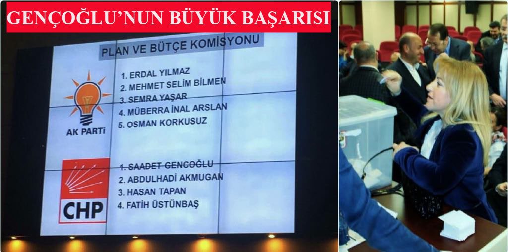 GENÇOĞLU İBB BÜTÇE KOMİSYONUNDA