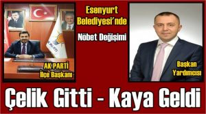Esenyurt Belediyesi’nde Nöbet Değişimi