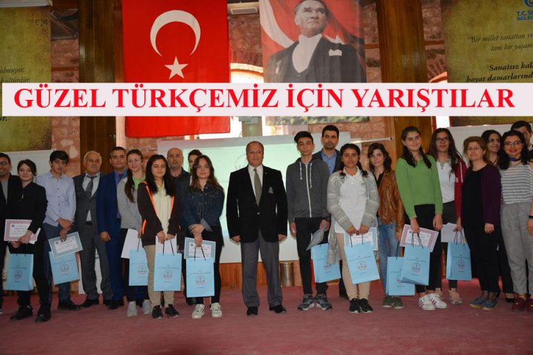 TÜRKÇEYİ GÜZEL KONUŞUYORUM YARIŞMASI YAPILDI