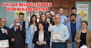 AVCILAR BELEDİYESİ’NDEN ÖĞRENCİLERE DESTEK