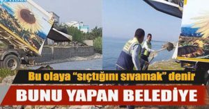 Bu olaya sıçtığını sıvamak denir