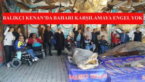 BAHARI BALIK EKMEK YİYEREK KARŞILADI