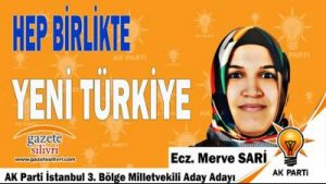 Eczacı Merve Sari AK Parti Silivri’den Milletvekili Aday Adayı Oldu.
