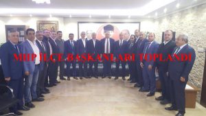 MHP ZİRVESİ K.ÇEKMECE’DE YAPILDI