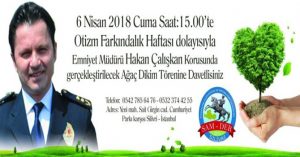 ÇALIŞKAN KORUSUNA FİDAN DİKİLECEK