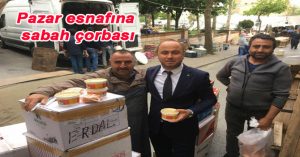 Esnaflara  sabah çorbası